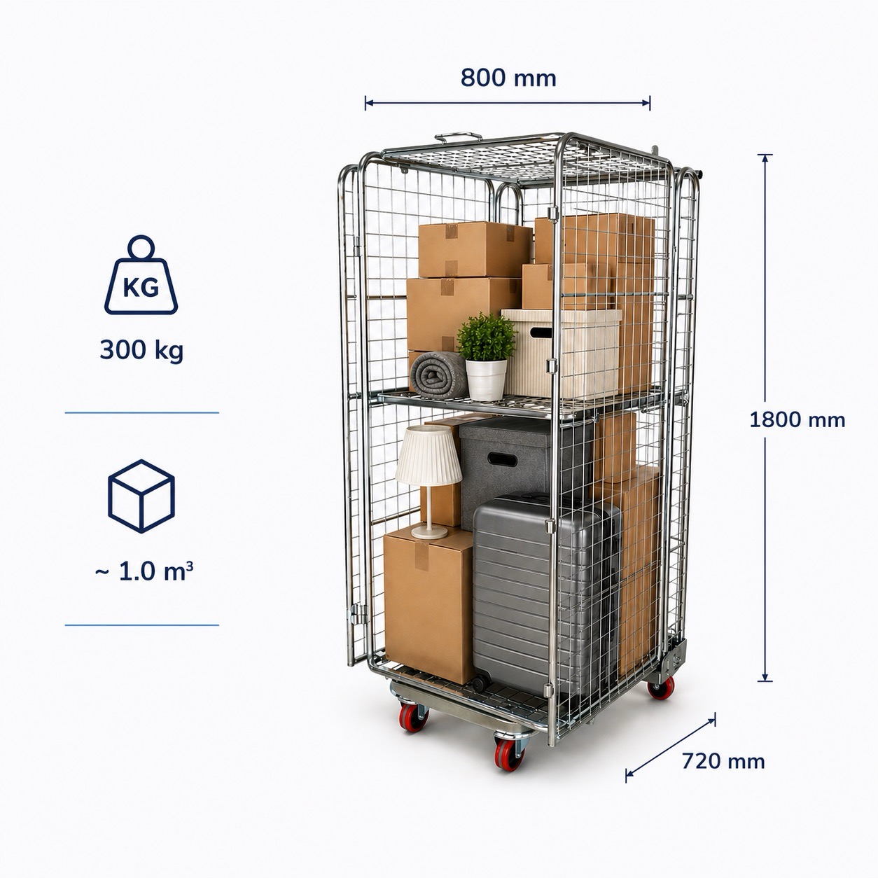 Jaula de almacenamiento M / FlexStorage M